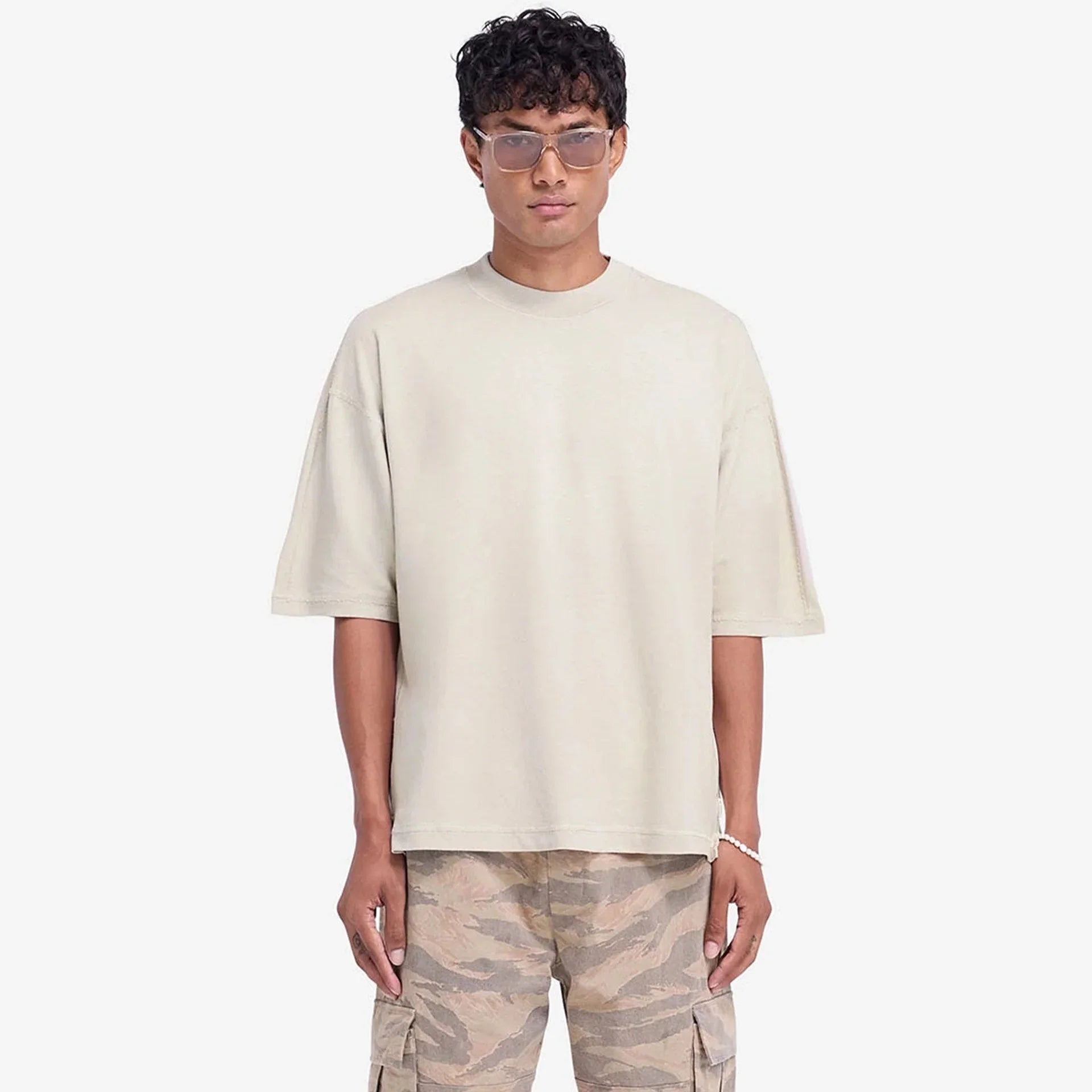 Stepped Hem T-Shirt