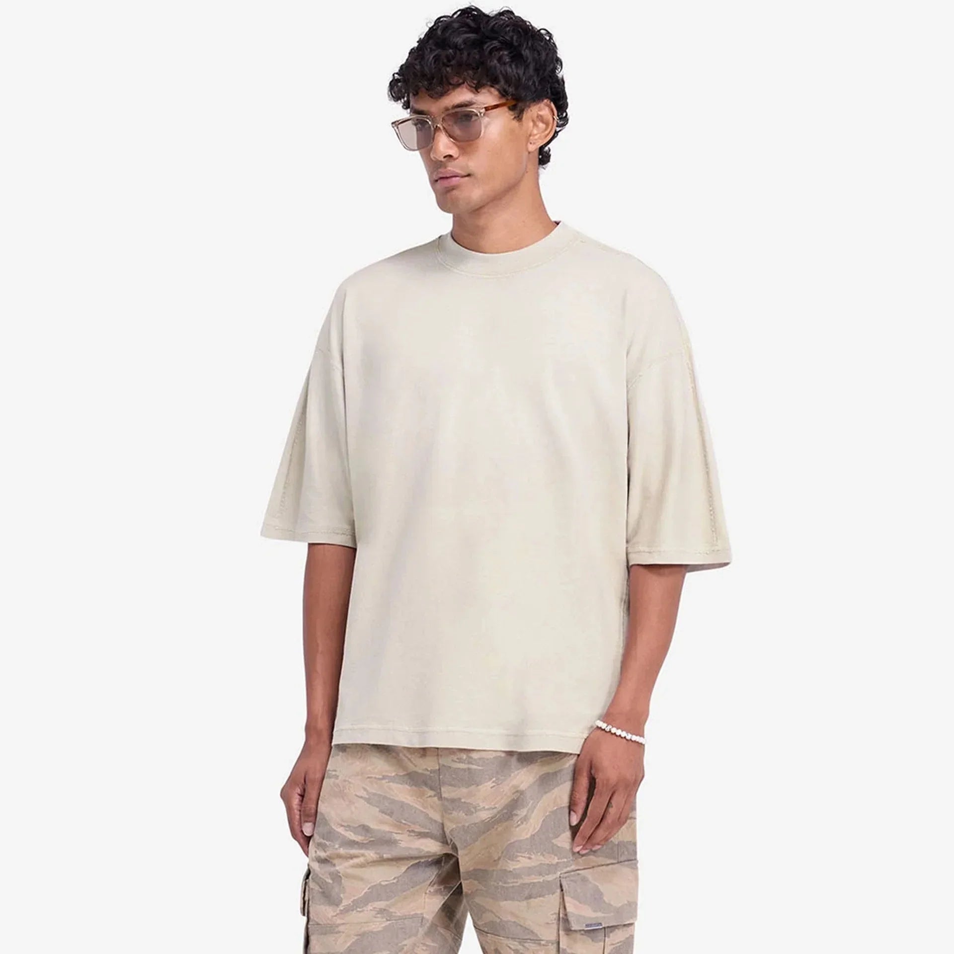 Stepped Hem T-Shirt