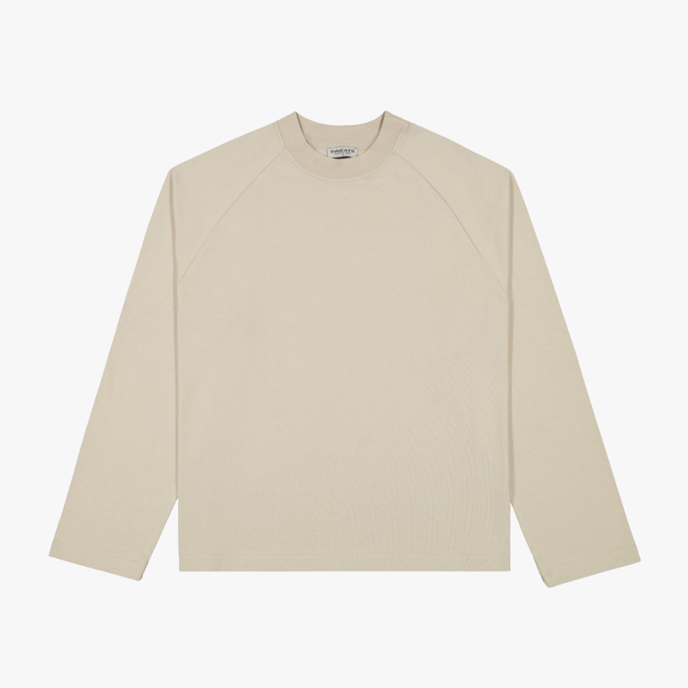 LONG SLEEVE T-SHIRT – BEIGE