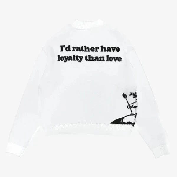 Oversized Knit “Love Arrow”