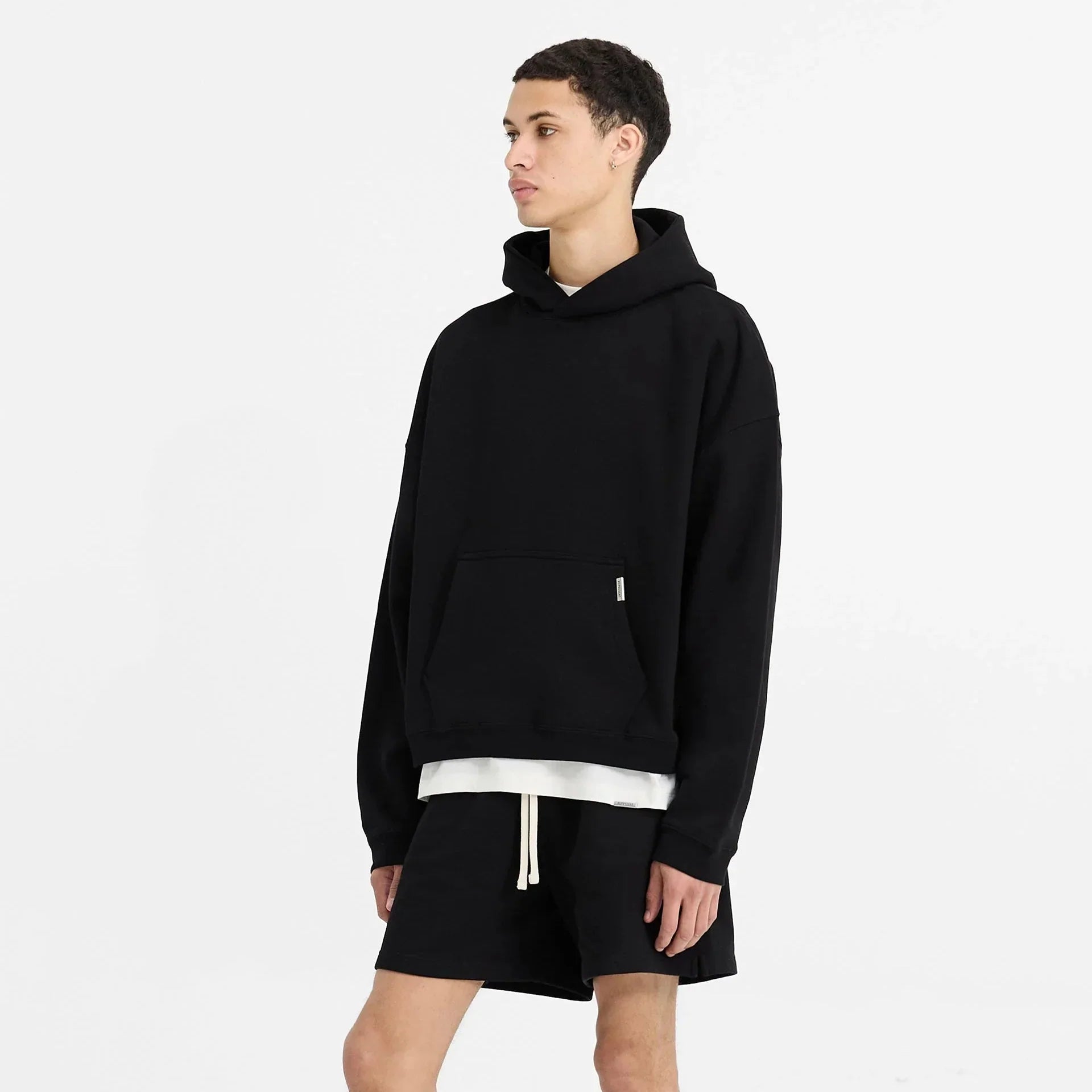 Initial Boxy Hoodie